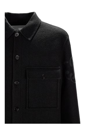 Black virgin wool coat JIL SANDER | J47SW0017J40020001